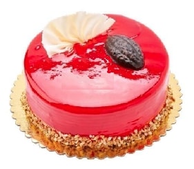 Meyve Sevenlere Özel 2-3 Kişilik Frambuazlı Yaş Pasta